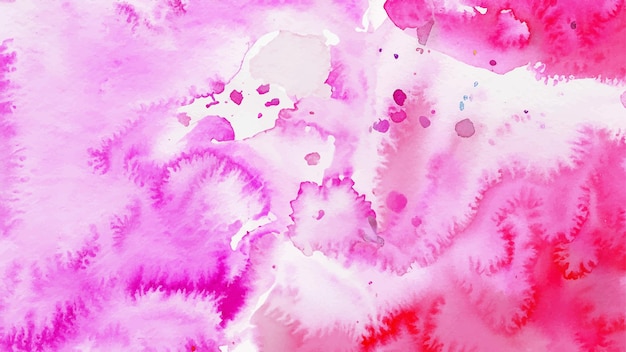 Pink watercolor abstract background