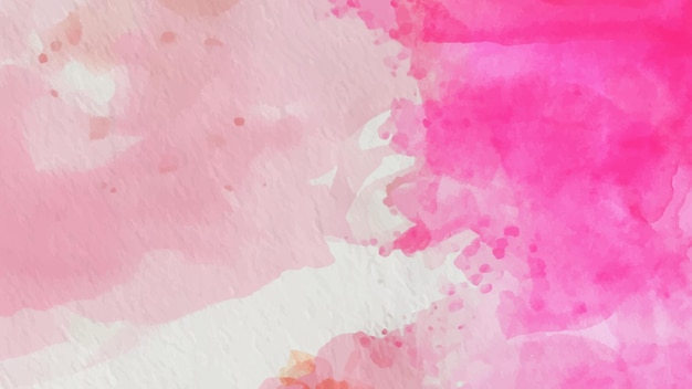 Pink watercolor abstract background