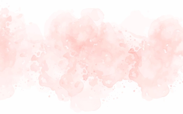 Pink watercolor background with a white background