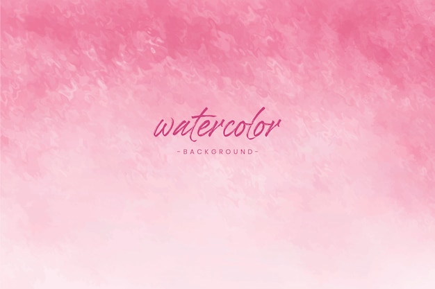 Pink watercolor background