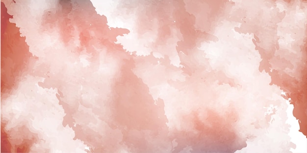 Pink watercolor banner background