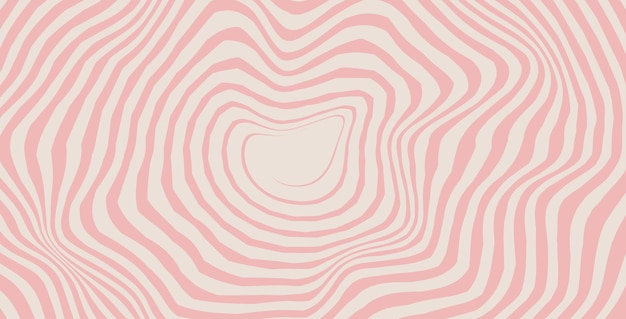 A pink and white background with a swirl pattern