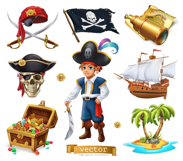 Pirate elements set