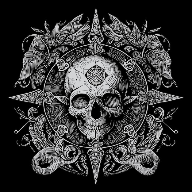 pirate skull is a symbol of the lawless and dangerous world of pirates death, danger and rebellion