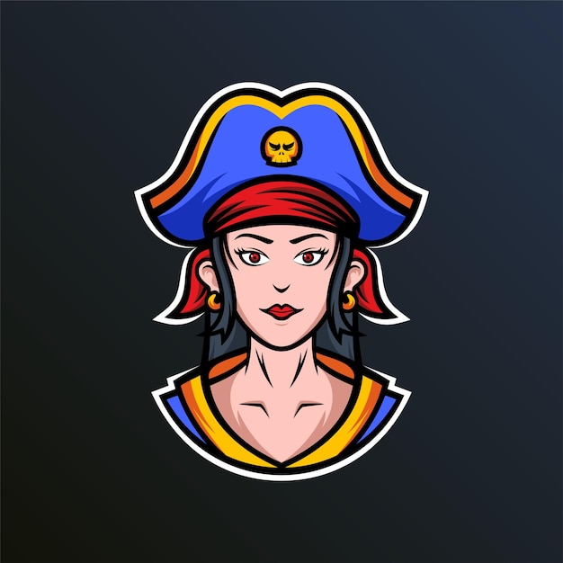 Pirate Women Esport Logo