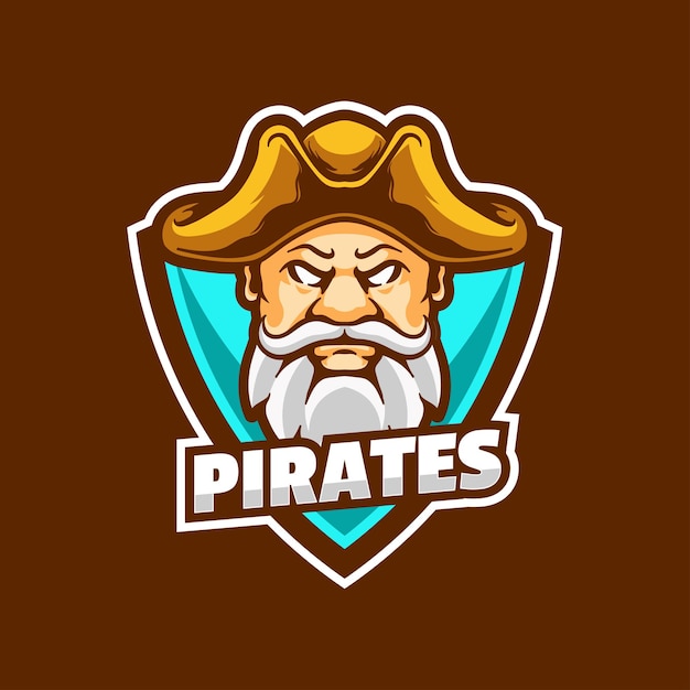 Pirates Esports Mascot Logo designs