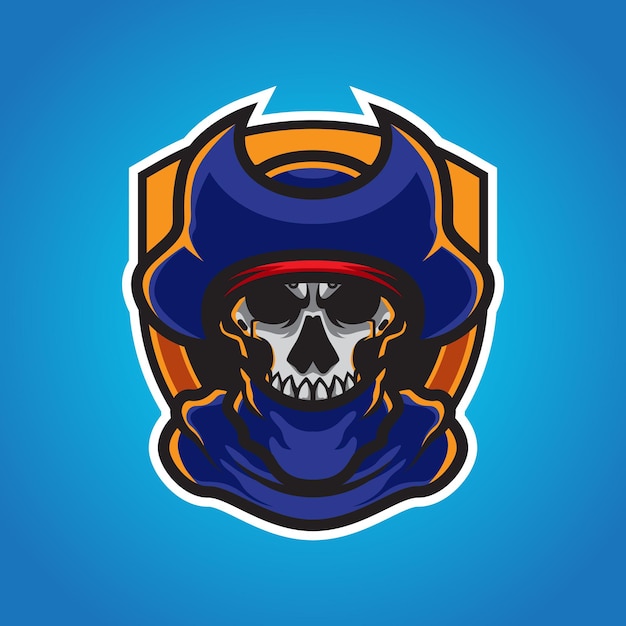 PIRATES SKULL SPORT MASCOT LOGO