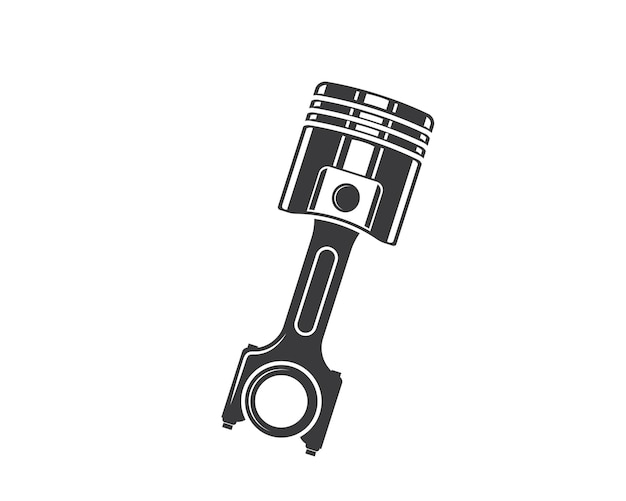 Piston vector icon illustration design