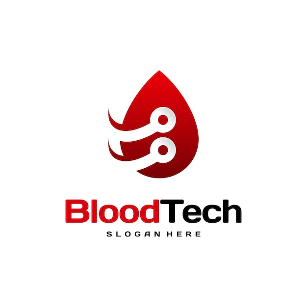 Pix Blood Technology logo designs concept vector, Blood Healthcare logo designs template, Blood Donor