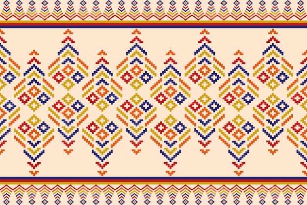 Pixel art pattern seamless for Fabric geometric ethnic pattern seamlessPixel pattern art wallpaper