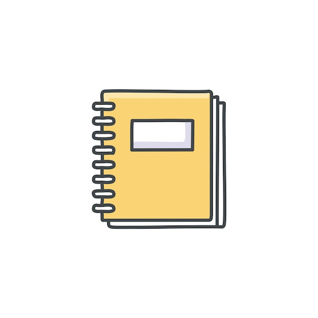 Pixel Simple Vector Object of Notebooks