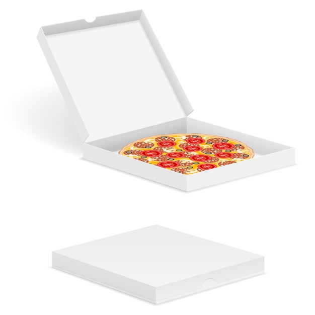 Pizza in box