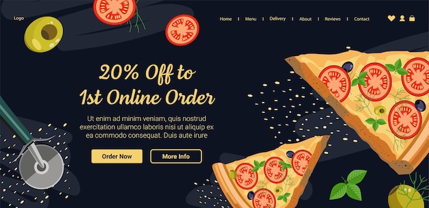 Pizza house online delivery discounted orders