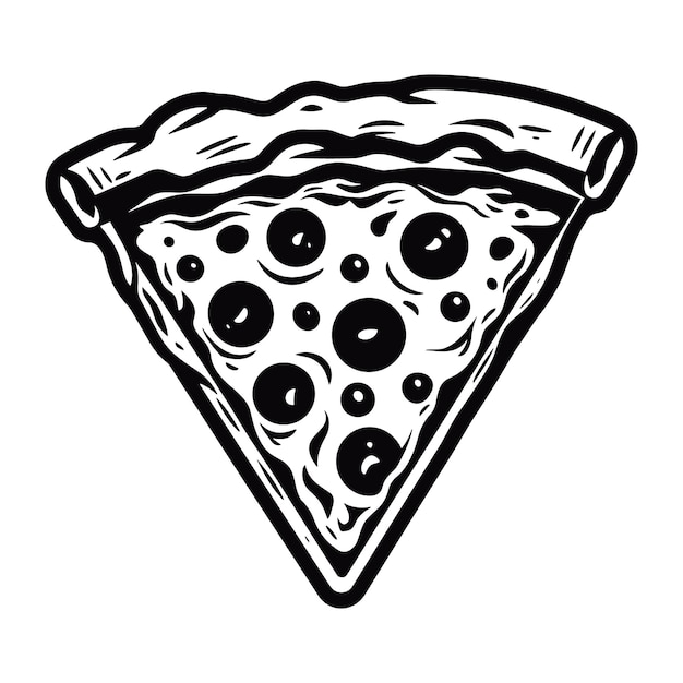 Pizza Icon vector illustration