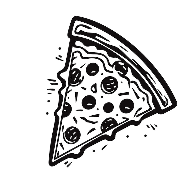 Pizza Icon vector illustration