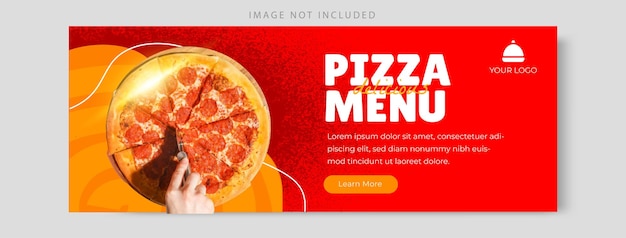 Pizza Menu Social Media Post