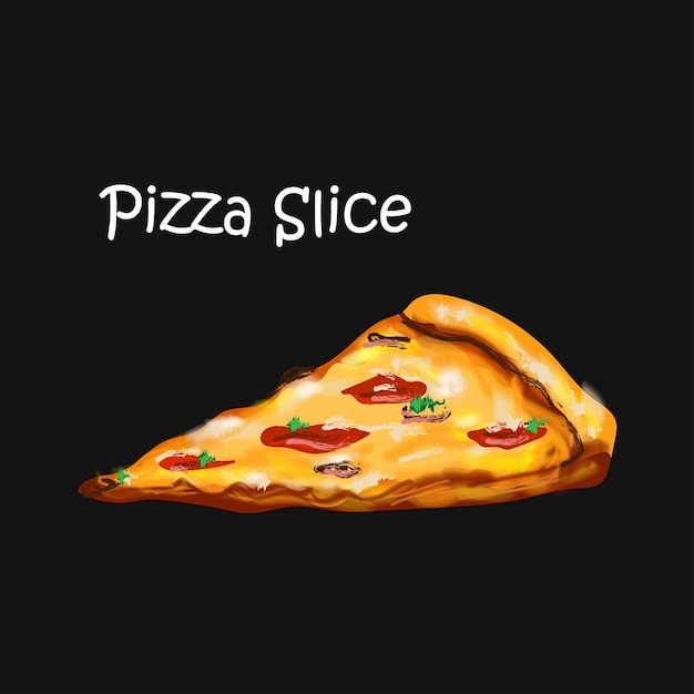 Pizza slice design