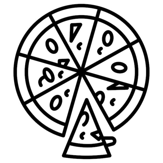 Pizza Vector Illustration