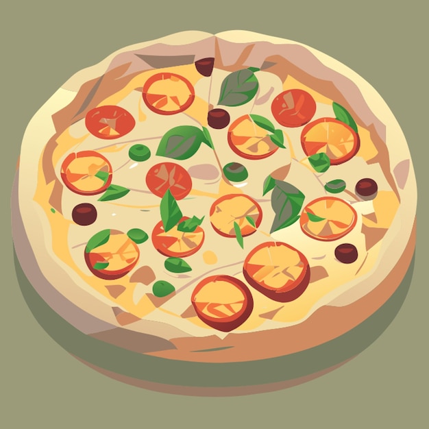 pizza vector illustration