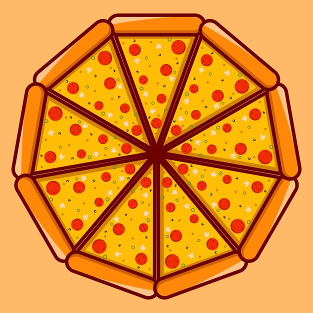 Pizza vector