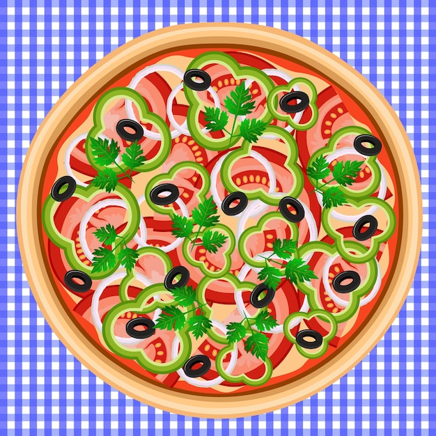 PIZZA VEGETARIAN DIET