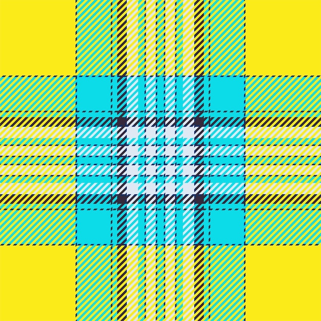 Plaid check pattern Seamless fabric texture Tartan textile print design