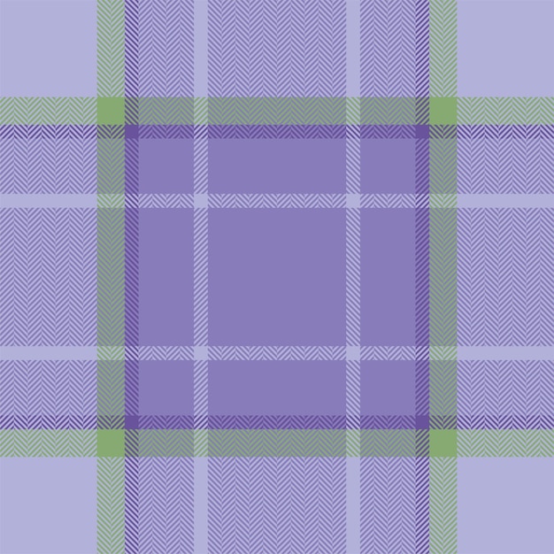 Plaid check pattern Seamless fabric texture Tartan textile print design