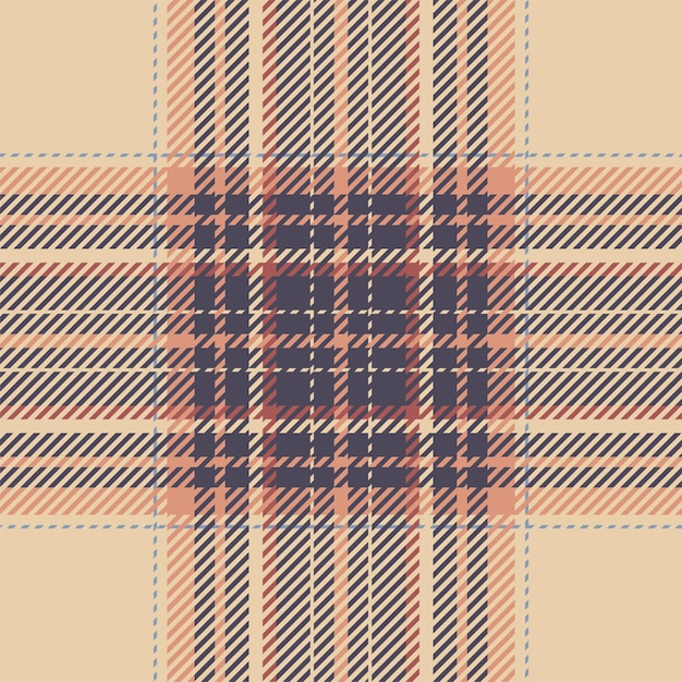 Plaid check pattern Seamless fabric texture Tartan textile print design