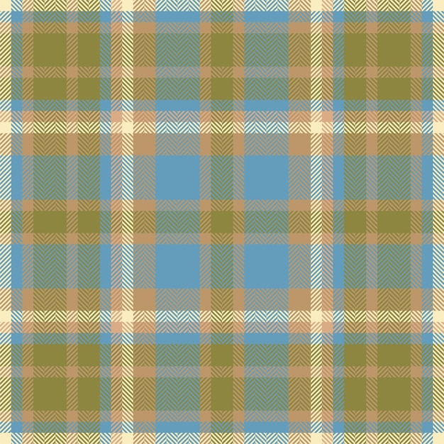 Plaid check pattern Seamless fabric texture Tartan textile print