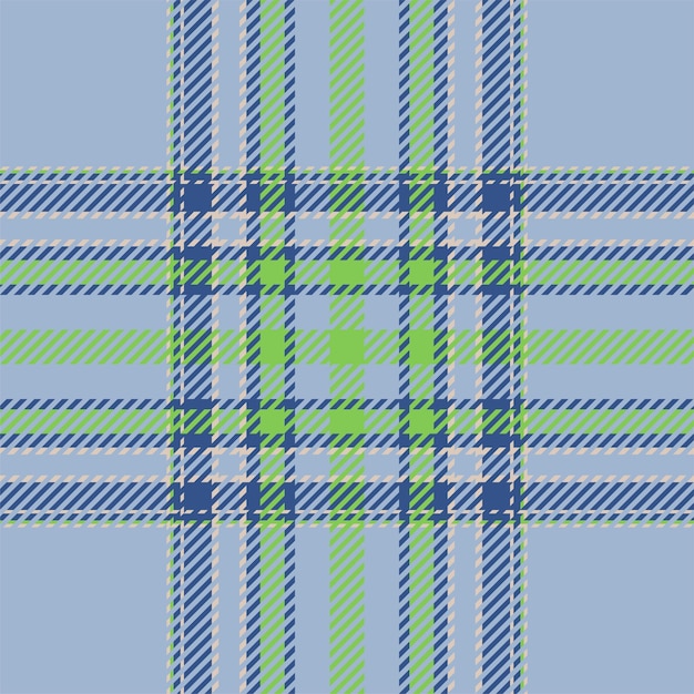 Plaid check pattern Seamless fabric texture Tartan textile print