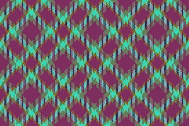 Plaid check vector of background pattern tartan with a fabric seamless textile texture