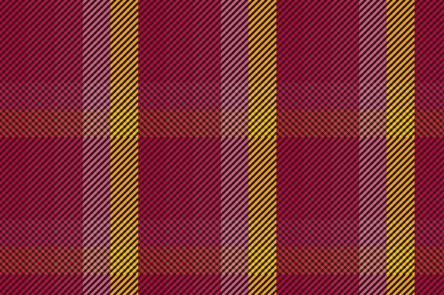 Plaid pattern seamless vector Dark textured tartan check background