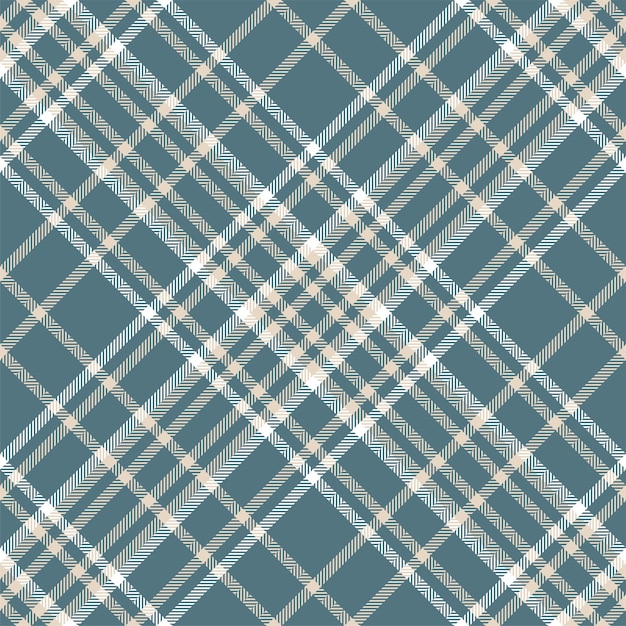 Plaid pattern vector Check fabric texture Seamless textile design for clothes paper print or web background