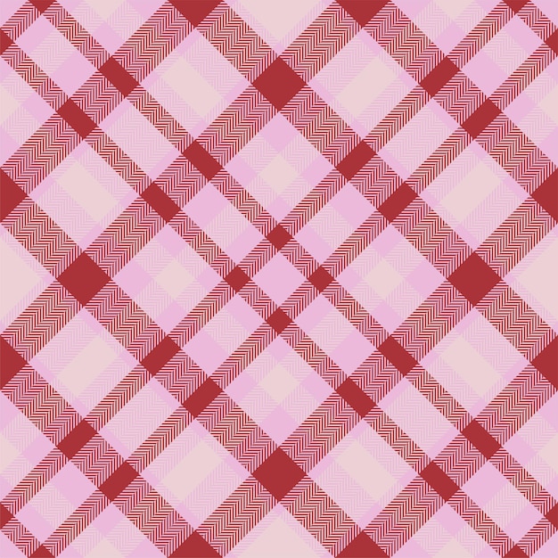 Plaid pattern vector Check fabric texture Seamless textile design for clothes paper print or web background