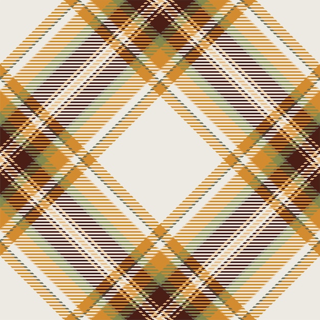 Plaid pattern vector Check fabric texture Seamless textile design for clothes paper print