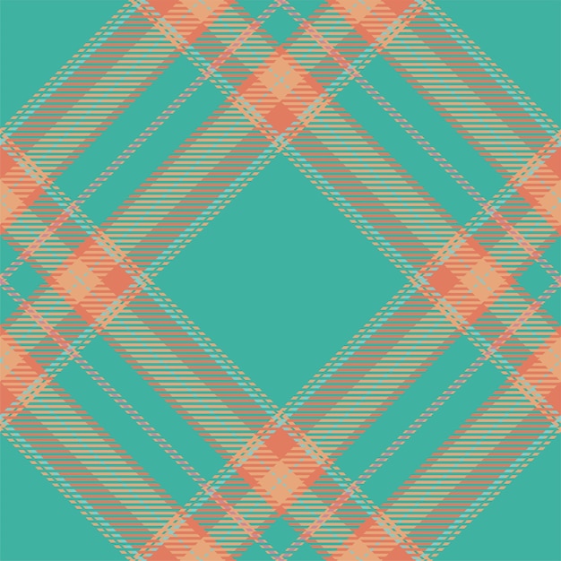 Plaid pattern vector Check fabric texture Seamless textile design for clothes paper print