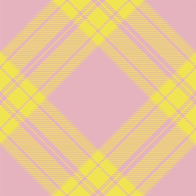 Plaid pattern vector Check fabric texture Seamless textile design for clothes paper print