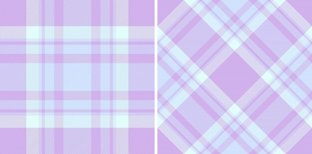 Plaid texture tartan of seamless fabric textile with a check pattern background vector