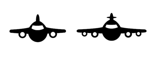 Plane icon. Airplane icon vector illustration