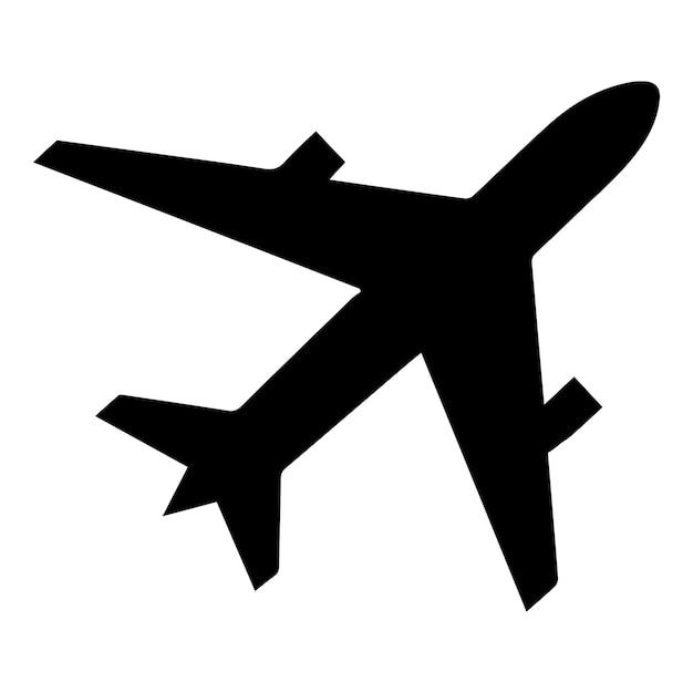 A Plane Vector Art Illustration EPS File