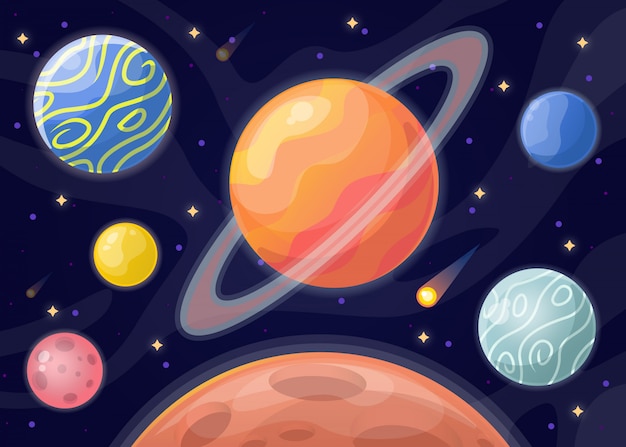 Planet illustration