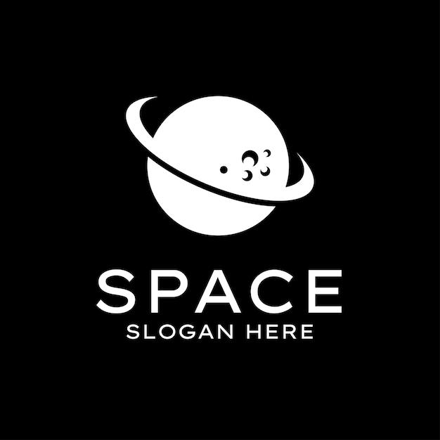 Planet space logo design