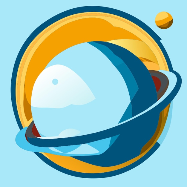 Vector planet vector illustration