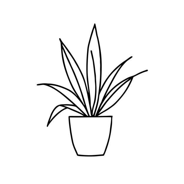 a plant is in a pot with a plant on it