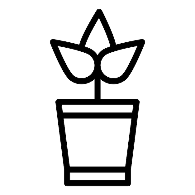 Plant Vector Icon Design Illustration