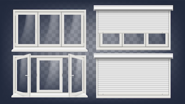 Plastic PVC Window 