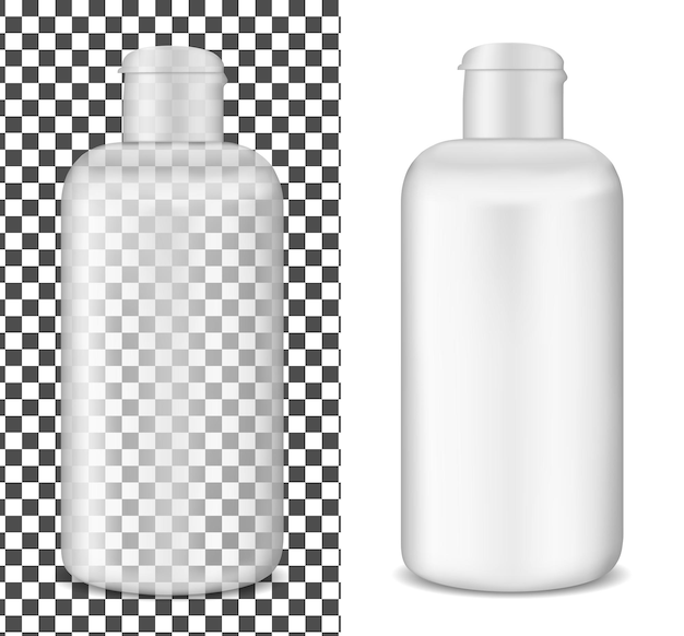 Plastic transparent lotion bottle Packaging for cosmetics