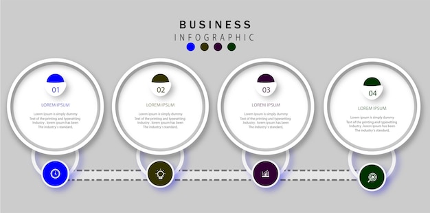 Plat pie chart infographic