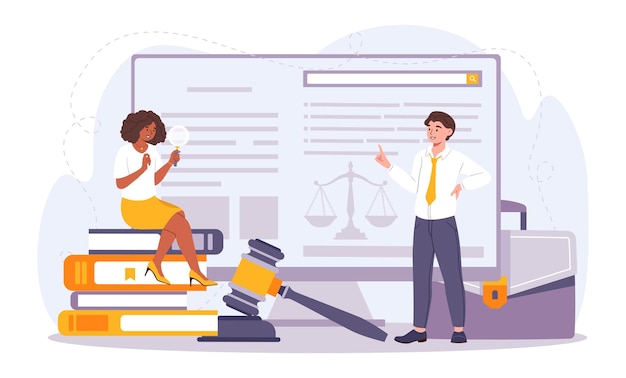 Vector platform professional lawyer