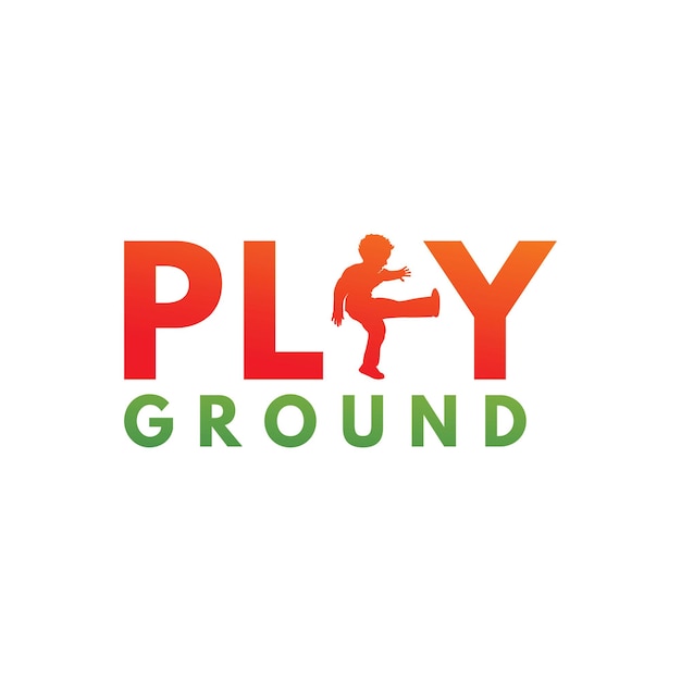 Play Ground logo design template